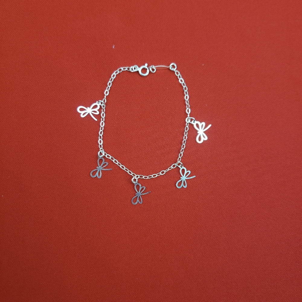 925‎ sterling silver womens bracelet